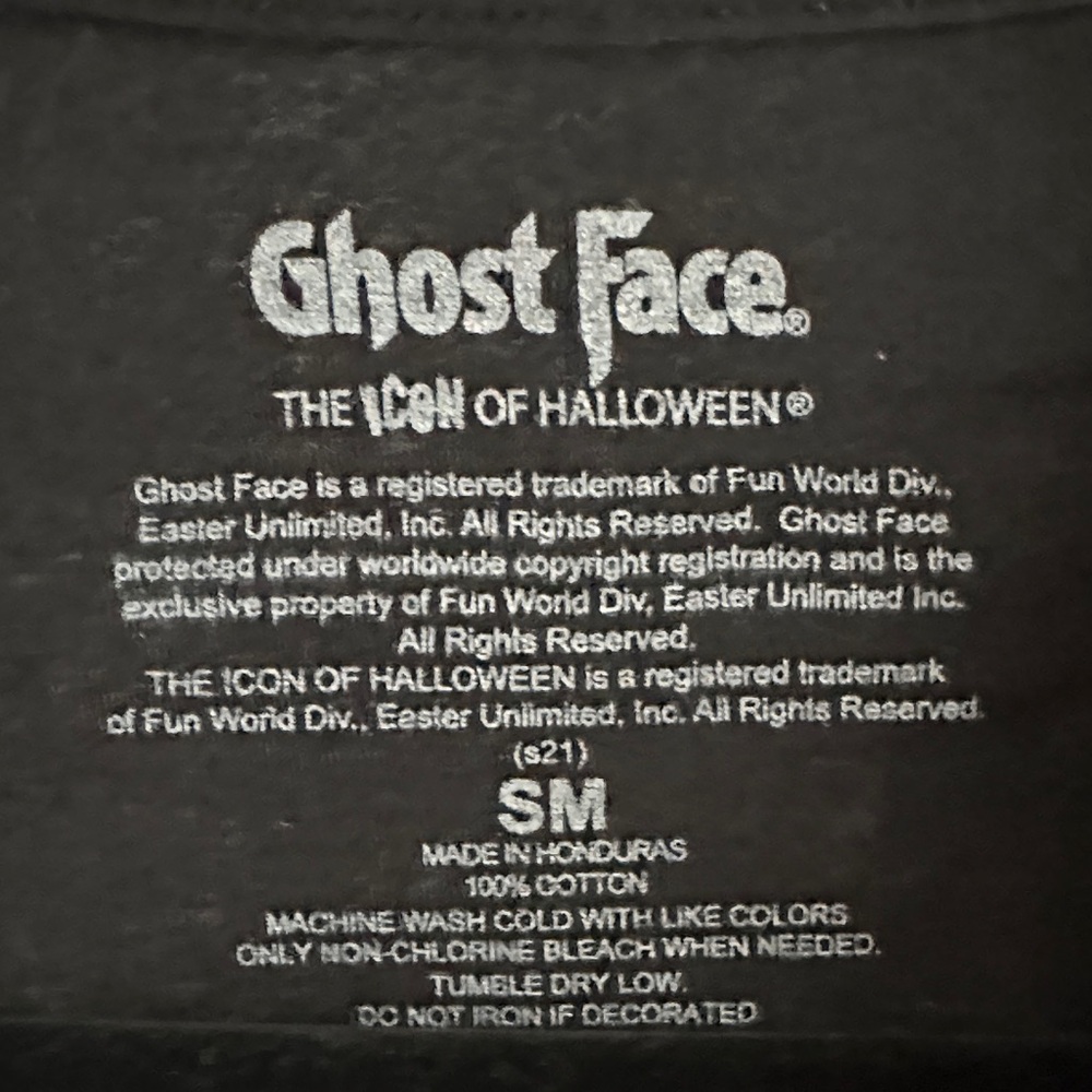 Scary movie Black Graphic Tee with Pink Accents - Picture 2 of 4
